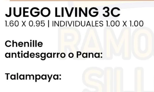 Imagen 2 de Juego de Living  3C