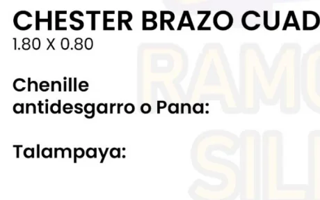Imagen 2 de Chester brazo cuadrado