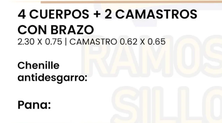 Imagen 2 de 4 Cuerpos + 2 camastros con brazo
