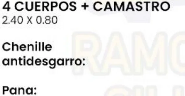 Imagen 2 de 4 Cuerpos + Camastro