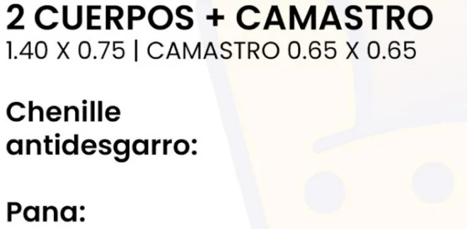 Imagen 2 de 2 Cuerpos + Camastro