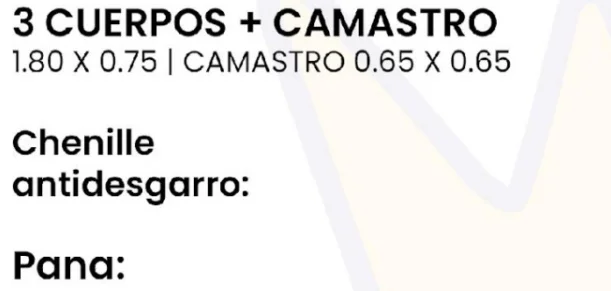 Imagen 2 de 3 Cuerpos + Camastro