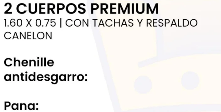 Imagen 2 de 2 Cuerpos Premium